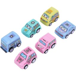Jucarie Masinute pentru copii, 4 cm, Multicolore