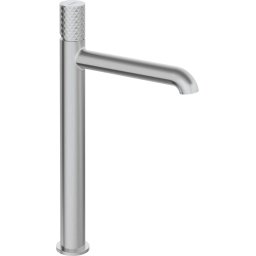 Baterie înaltă pentru chiuvetă SILIA HEXA – Finisaj oțel șlefuit – Cod BHS_F20K