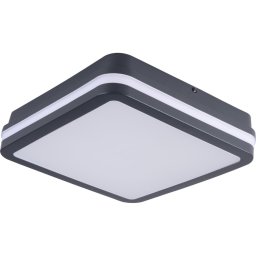 Plafonieră LED Kanlux 38787 BENO LED/12/18W/230V 3000/3500/4000K IP65 antracit