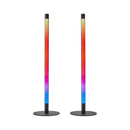 Nedis WIFILD10RGBW-SADA 2xLED RGBIC lampă birou LED 36W 2700-6500K + DO