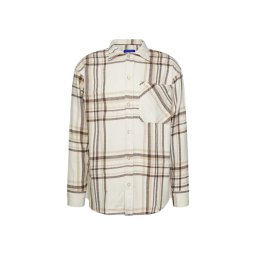JACK & JONES Cămaşă Jordennis Check Becks Relaxed Shirt Ls 12218598 19-1314 TCX seal brown