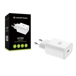 Incarcator de retea ALTHEA10W, 25 W, USB-C, Alb