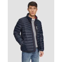 Jacheta matlasata fara gluga, barbati, croiala Regular fit, Bleumarin (SELECTATI MARIMEA: 3XL)
