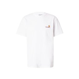 Carhartt WIP Tricou 'American' auriu / roşu închis / alb