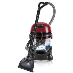 Aspirator MPM Fara Sac 4.5l 2400W Cablu 6m Filtru HEPA Putere Aspirare 210W Rosu/Negru