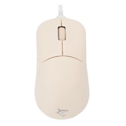 WHITE SHARK GRAPHENE-BE WS GM-5014BE 6D / 6200 dpi bej RGB Pixart 3327 Mouse de gaming