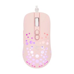WHITE SHARK TRISTAN-P WS GM-9004P 7D / 12000 dpi roz RGB Mouse de gaming