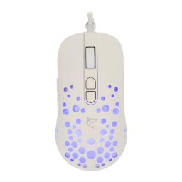 WHITE SHARK TRISTAN-W WS GM-9004W 7D / 12000 dpi alb RGB Mouse de gaming
