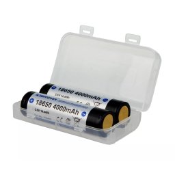 Set 2 x Acumulator KeepPower 18650 3.6V 4000mAh cu BMS