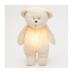 Pluș de îmbrățișat cu sunete și lumină Moonie ursuleț 2.0 organic polar