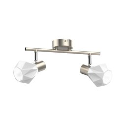 Spot de perete Prezent 27510 METIS 2xE14/40W/230V crom mat