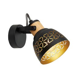 Spot Prezent 27522 MESCALA 1xE14/40W/230V negru