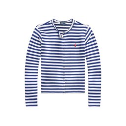 POLO RALPH LAUREN Jachetă Terry Cardi Long Sleeve 211942806001 400 blue