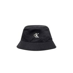 CALVIN KLEIN Șapcă Embroidered Monogram Bucket Ha LV04K5020G UB1 na black