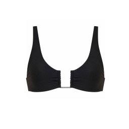 CALVIN KLEIN Bikini Top Longline Triangle KW0KW02807 BEH pvh black