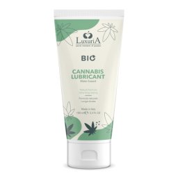 Luxuria BIO Lubrifiant cu Cannabis 100 ml Pe Baza de Apa Formula Naturala Rezista Foarte Mult