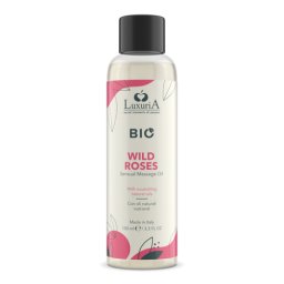 Luxuria BIO Ulei de Masaj Trandafiri Salbatici 100 ml Ulei de Masaj Senzual cu Uleiuri Naturale Hranitoare