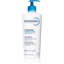 Bioderma Atoderm Créme Ultra Cremă nutritivă de corp pentru piele normală, sensibilă și uscată fara parfum 500 ml