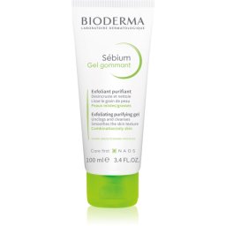 Bioderma Sébium Exfoliating Purifying Gel exfoliant de curățare pentru ten gras și mixt 100 ml