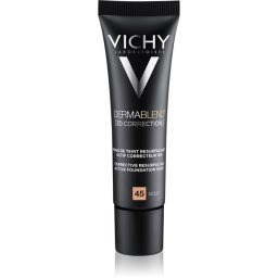 Vichy Dermablend 3D Correction Corecție pentru netezirea machiajului SPF 25 culoare 45 Gold 30 ml