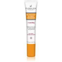 FlosLek Pharma Eye Care gel de ochi cu arnică împotriva ridurilor și a cearcănelor întunecate 15 ml