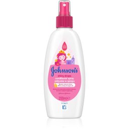 Johnson's® Shiny Drops conditioner Spray Leave-in cu ulei de argan de la vârsta de 18 luni 200 ml