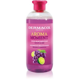 Dermacol Aroma Moment Grape & Lime spumă de baie anti-stres 500 ml