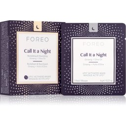FOREO UFO™ Call It a Night mască de noapte pentru revitalizarea și reînnoirea pielii cu efect de nutritiv 7x6 g