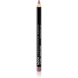 NYX Professional Makeup Slim Lip Pencil creion de buze cu trasare precisă culoare Pale Pink 1 g