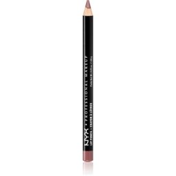 NYX Professional Makeup Slim Lip Pencil creion de buze cu trasare precisă culoare Nude Pink 1 g