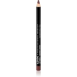 NYX Professional Makeup Slim Lip Pencil creion de buze cu trasare precisă culoare Nutmeg 1 g