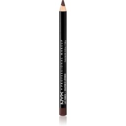 NYX Professional Makeup Slim Lip Pencil creion de buze cu trasare precisă culoare 820 Espresso 1 g