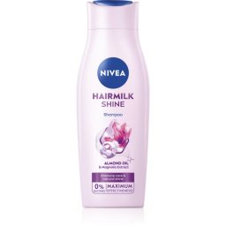 NIVEA Hairmilk Shine șampon îngrijire 400 ml