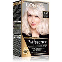 L’Oréal Paris Préférence culoare par culoare 10.21 Super Light Pearl Blonde 1 buc