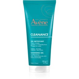 Avène Cleanance Cleansing Gel gel de curățare pentru tenul gras, predispus la acnee 200 ml