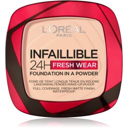 L’Oréal Paris Infaillible Fresh Wear 24h pudra machiaj culoare 180 Neutral 9 g