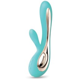 Lelo Soraya 2 vibrator cu stimularea clitorisului Aqua 22 cm