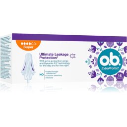 o.b. Extra Protect Super tampoane 16 buc