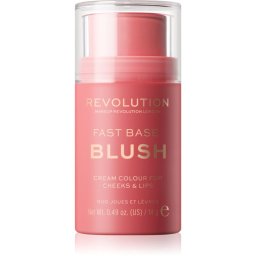 Revolution Fast Base balsam tonic pentru buze si obraji culoare Baby 14 g