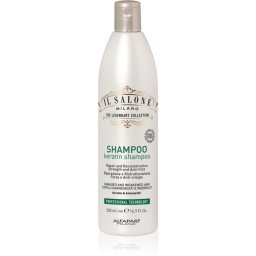 Alfaparf Milano Il Salone Milano Keratin șampon regenerator pentru par deteriorat 500 ml