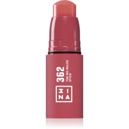3INA The No-Rules Stick dermatograf multifuncțional pentru ochi, buze și obraji culoare 362 - Pink 5 g