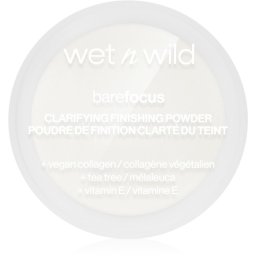 Wet n Wild BareFocus Clarifying Finishing Powder pudra matuire culoare Translucent 6 g