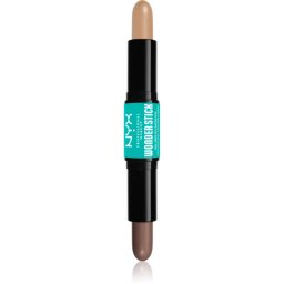 NYX Professional Makeup Wonder Stick Dual Face Lift baton pentru dublu contur culoare 01 Fair 2x4 g