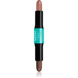 NYX Professional Makeup Wonder Stick Dual Face Lift baton pentru dublu contur culoare 03 Light Medium 2x4 g