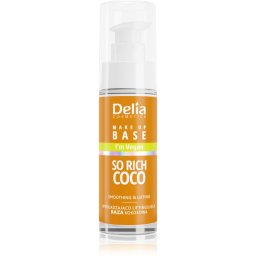 Delia Cosmetics So Rich Coco bază sub machiaj, cu efect de netezire 30 ml