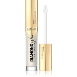 Eveline Cosmetics Diamond Glow Luciu de Buze sclipitor cu acid hialuronic culoare 07 Golden Dust 4.5 ml