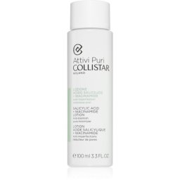 Collistar Attivi Puri Salicylic Acid + Niacinamide tonic pentru fata pentru diminuarea porilor 100 ml