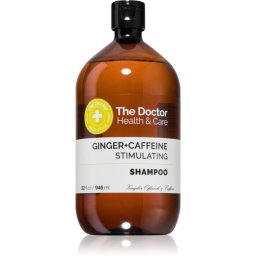 The Doctor Ginger + Caffeine Stimulating sampon de întărire pentru părul subtiat cu tendința de a cădea cu cafeina 946 ml
