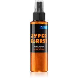 Olival SUPER Carrot Golden Oil ulei cu sclipici accelerator de bronzare 100 ml