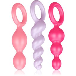 Satisfyer BOOTY CALL set de butt plug-uri Color 3 buc